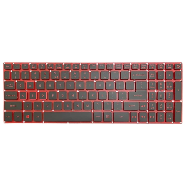 For Acer Nitro 5 AN515-41 US Version Red Backlight Laptop Keyboard - Replacement Keyboards by PMC Jewellery | Online Shopping South Africa | PMC Jewellery