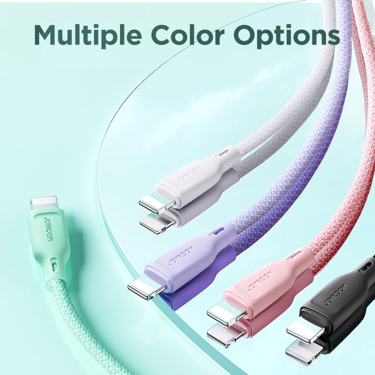 JOYROOM SA34-AL3 3A USB to 8 Pin Fast Charge Data Cable, Length: 1m(Pink) - Normal Style Cable by JOYROOM | Online Shopping South Africa | PMC Jewellery