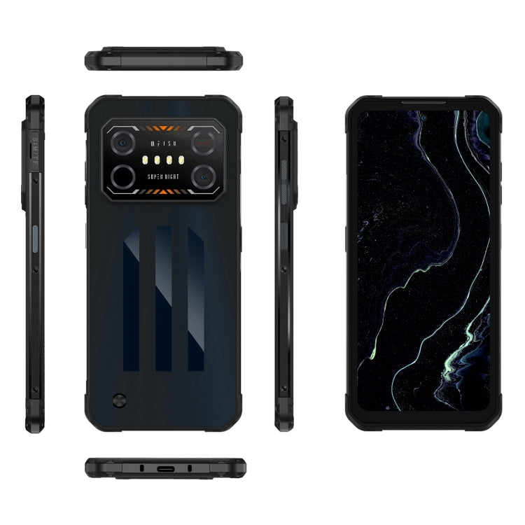 [HK Warehouse] IIIF150 Air1 Ultra,Dual Back Cameras, 8GB+128GB, Face ID Screen Fingerprint Identification, 6.8 inch Android 12.0 MediaTek Helio G99 MT6789 Octa Core, NFC, OTG, Network: 4G(Obsidian Black) - Other by IIIF150 | Online Shopping South Africa | PMC Jewellery