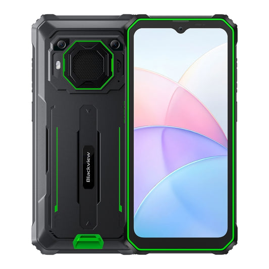 [HK Warehouse] Blackview BV6200, 4GB+64GB, IP68/IP69K/MIL-STD-810H, 6.56 inch Android 13 MediaTek MT6761V Helio A22 Quad Core, Network: 4G, OTG(Green) - Blackview by Blackview | Online Shopping South Africa | PMC Jewellery