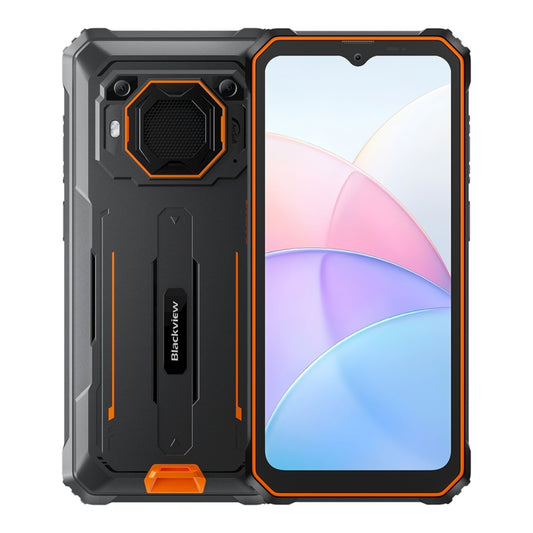 [HK Warehouse] Blackview BV6200, 4GB+64GB, IP68/IP69K/MIL-STD-810H, 6.56 inch Android 13 MediaTek MT6761V Helio A22 Quad Core, Network: 4G, OTG(Orange) - Blackview by Blackview | Online Shopping South Africa | PMC Jewellery