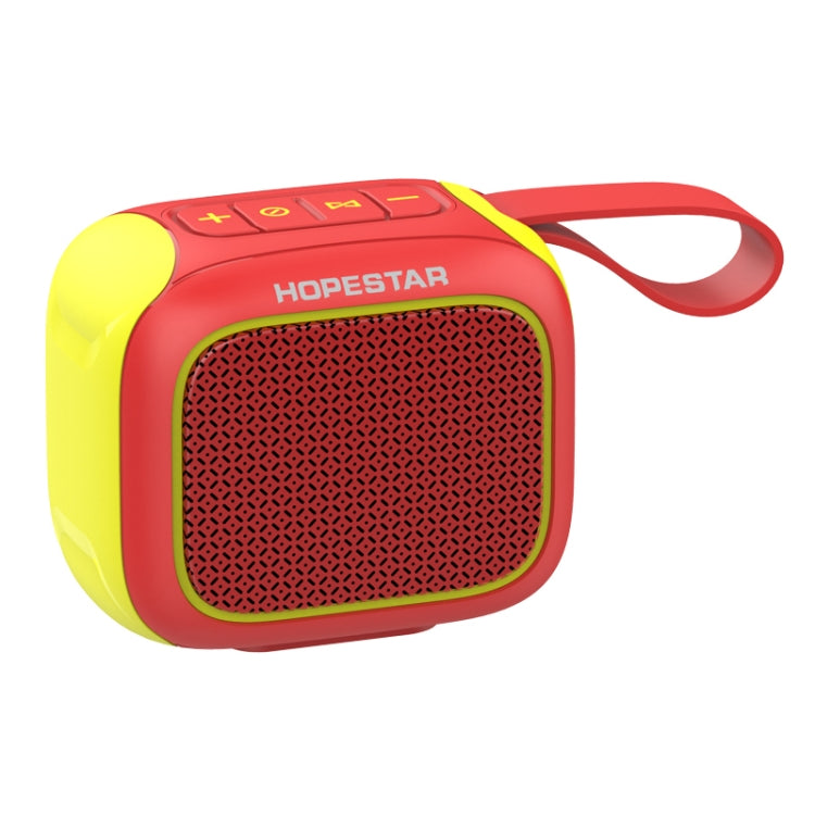 HOPESTAR A22 IPX6 Waterproof Portable Bluetooth Speaker Outdoor Subwoofer(Red Yellow) - Mini Speaker by HOPESTAR | Online Shopping South Africa | PMC Jewellery