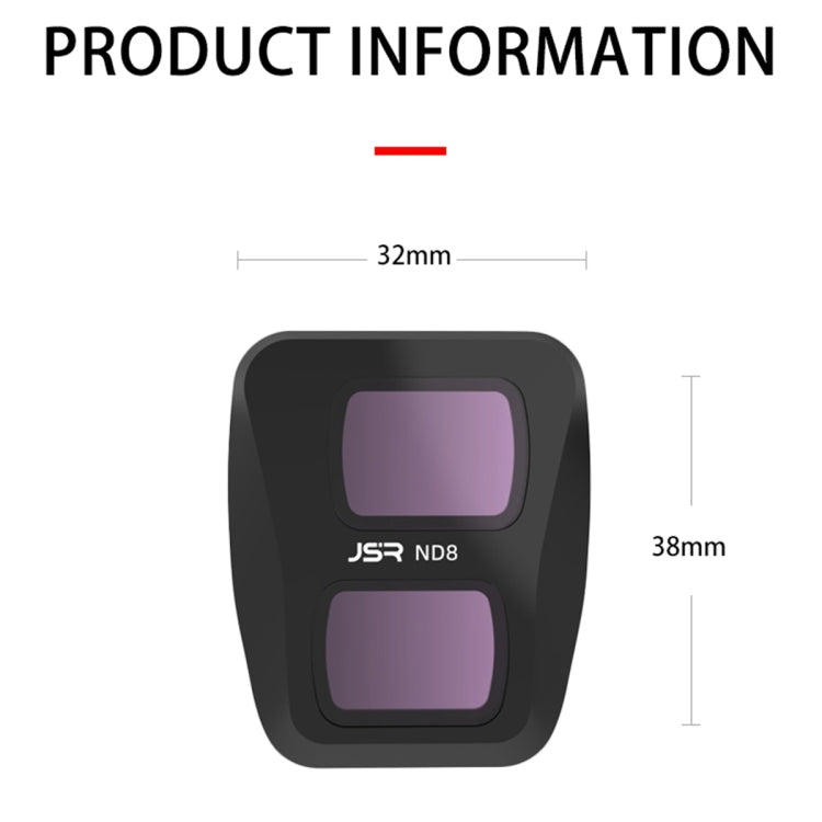 For DJI Air 3 JSR KB Series Drone Lens Filter, Filter:6 in 1 STAR CPL ND - Mavic Lens Filter by JSR | Online Shopping South Africa | PMC Jewellery