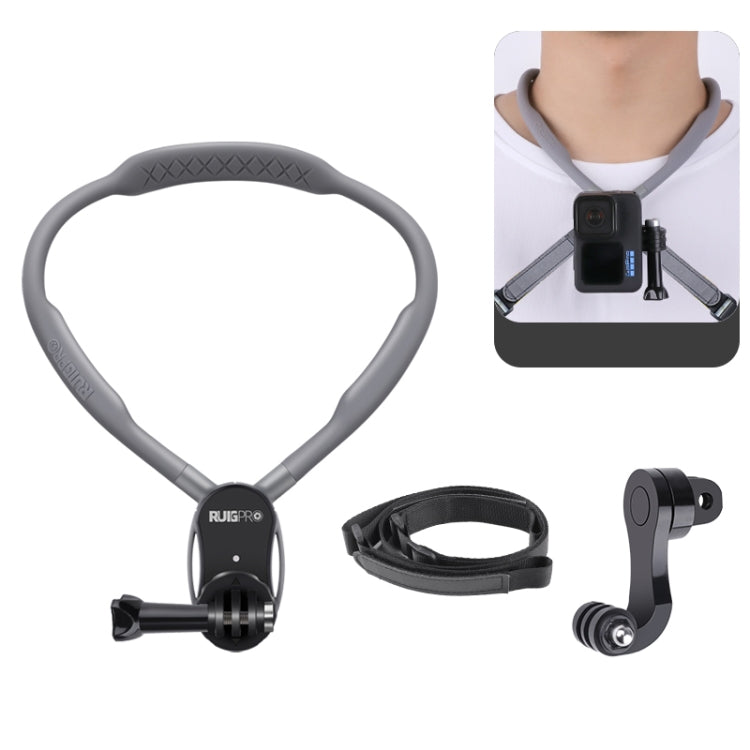 RUIGPRO Lazy Neck Bracket POV View Mount With J-Hook Buckle - Holder by RUIGPRO | Online Shopping South Africa | PMC Jewellery