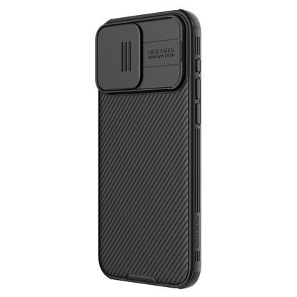 For iPhone 15 Pro Max NILLKIN CamShield Pro PC Phone Case(Black) - iPhone 15 Pro Max Cases by NILLKIN | Online Shopping South Africa | PMC Jewellery