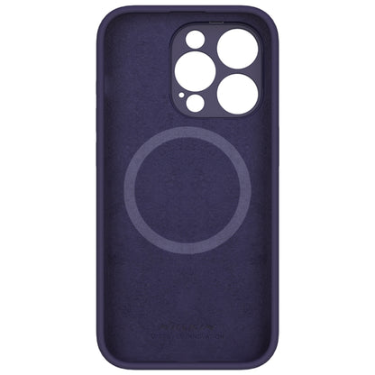 For iPhone 15 Pro NILLKIN Lens Wing Magsafe Magnetic Phone Case(Purple) - iPhone 15 Pro Cases by NILLKIN | Online Shopping South Africa | PMC Jewellery