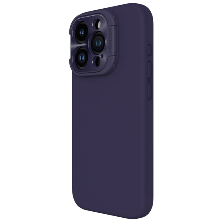 For iPhone 15 Pro Max NILLKIN Lens Wing Magsafe Magnetic Phone Case(Purple) - iPhone 15 Pro Max Cases by NILLKIN | Online Shopping South Africa | PMC Jewellery