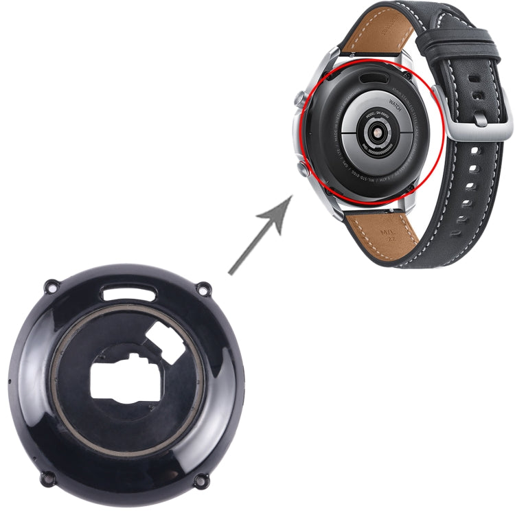 Original Rear Housing Cover For Samsung Galaxy Watch 3 41mm SM-R850(Black) - For Samsung by PMC Jewellery | Online Shopping South Africa | PMC Jewellery