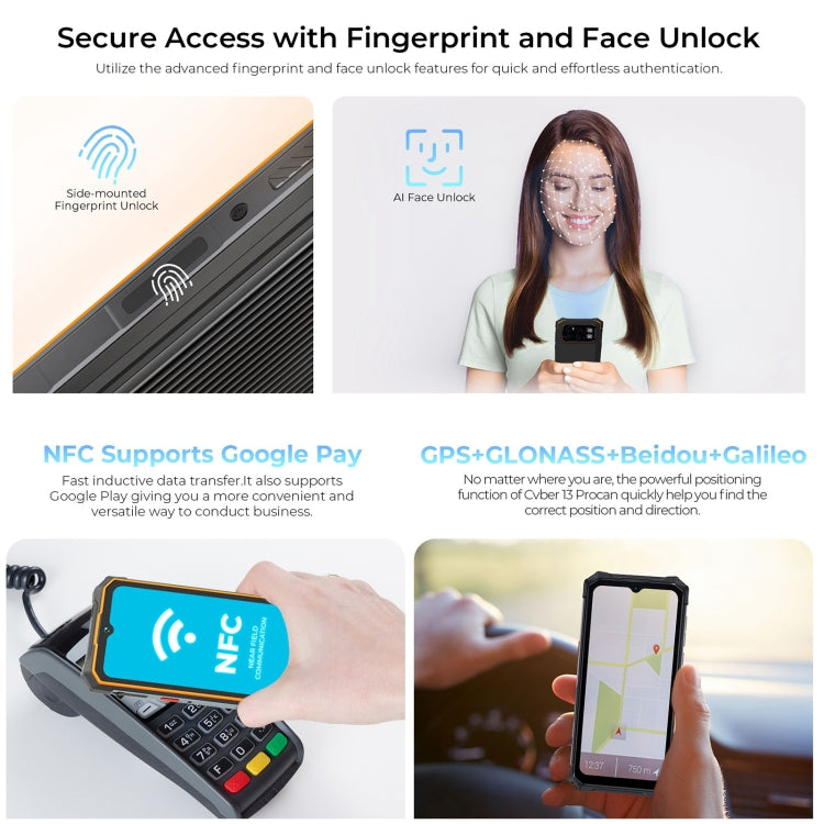 [HK Warehouse] HOTWAV CYBER 13 Pro, 12GB+256GB, IP68/IP69K Rugged Phone, 10800mAh, 6.6 inch Android 13 UNISOC T619 Octa Core, Network: 4G, NFC, OTG(Orange) - Other by HOTWAV | Online Shopping South Africa | PMC Jewellery