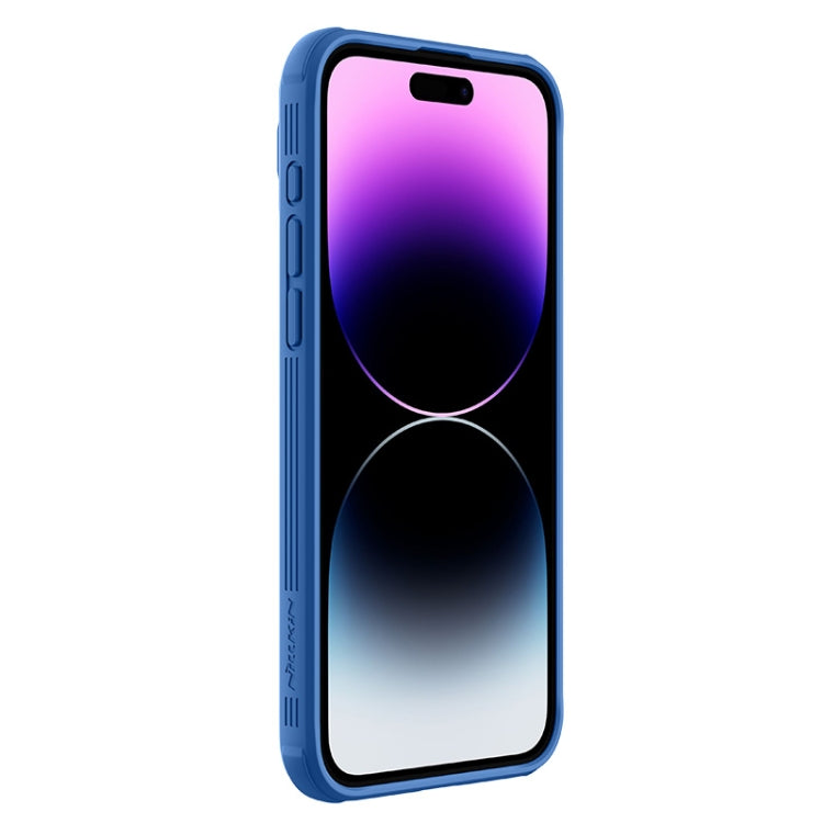 For iPhone 15 Pro NILLKIN CamShield Pro PC Phone Case(Blue) - iPhone 15 Pro Cases by NILLKIN | Online Shopping South Africa | PMC Jewellery