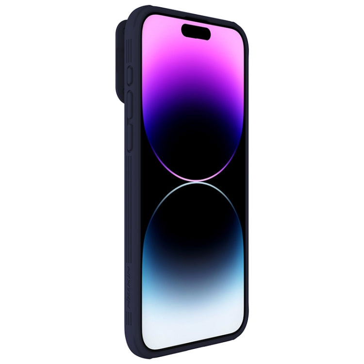 For iPhone 15 Pro NILLKIN CamShield Pro PC Phone Case(Purple) - iPhone 15 Pro Cases by NILLKIN | Online Shopping South Africa | PMC Jewellery