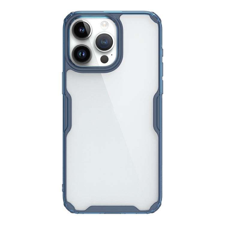 For iPhone 15 Pro Max NILLKIN Ultra Clear PC + TPU Phone Case(Blue) - iPhone 15 Pro Max Cases by NILLKIN | Online Shopping South Africa | PMC Jewellery