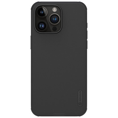 For iPhone 15 Pro Max NILLKIN Frosted Shield Pro PC + TPU Phone Case(Black) - iPhone 15 Pro Max Cases by NILLKIN | Online Shopping South Africa | PMC Jewellery