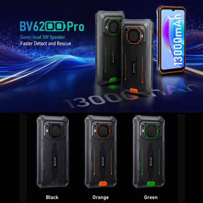 [HK Warehouse] Blackview BV6200 Pro, 6GB+128GB, IP68/IP69K/MIL-STD-810H, 6.56 inch Android 13 MediaTek Helio P35 Octa Core, Network: 4G, OTG(Orange) - Blackview by Blackview | Online Shopping South Africa | PMC Jewellery