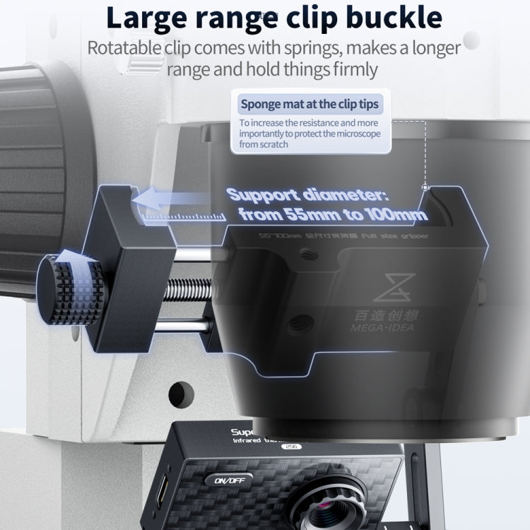 Mega-Idea Super IR Cam Mini S Microscope Infrared Thermal Imaging Camera for Motherboard Detected - Microscope Magnifier Series by QIANLI | Online Shopping South Africa | PMC Jewellery