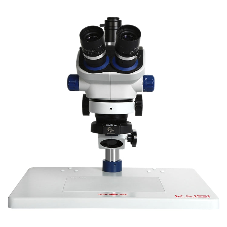 Kaisi TX-350E Ver1.2 7X-50X Microscope Zoom Stereo Microscope with Big Base - Microscope Magnifier Series by Kaisi | Online Shopping South Africa | PMC Jewellery