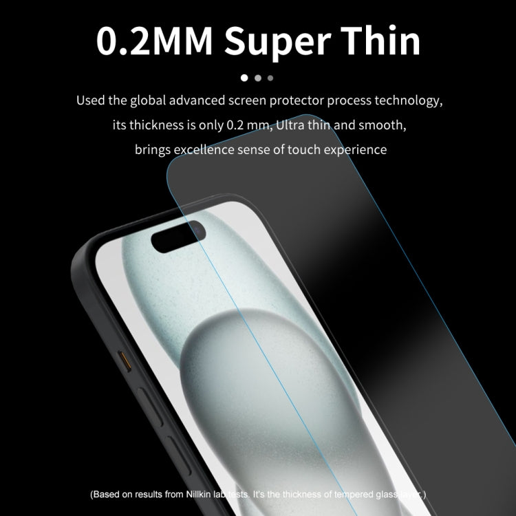 For iPhone 15 Plus NILLKIN H+Pro 0.2mm 9H Explosion-proof Tempered Glass Film - iPhone 15 Plus Tempered Glass by NILLKIN | Online Shopping South Africa | PMC Jewellery