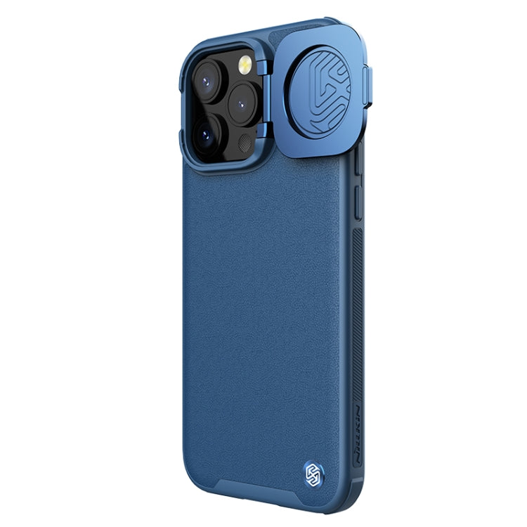 For iPhone 15 Pro Max NILLKIN CamShield Prop Series SagSafe PC + TPU Magnetic Phone Case(Blue) - iPhone 15 Pro Max Cases by NILLKIN | Online Shopping South Africa | PMC Jewellery