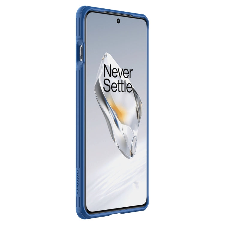 For OnePlus 12 NILLKIN CamShield Pro PC Phone Case(Blue) - OnePlus Cases by NILLKIN | Online Shopping South Africa | PMC Jewellery