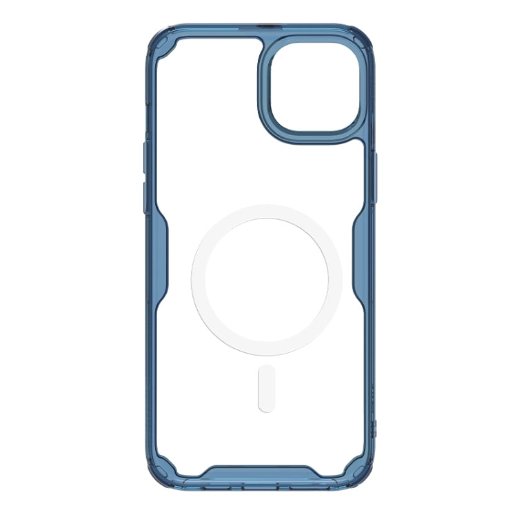 For iPhone 15 NILLKIN Ultra Clear Magsafe PC + TPU Phone Case(Blue) - iPhone 15 Cases by NILLKIN | Online Shopping South Africa | PMC Jewellery