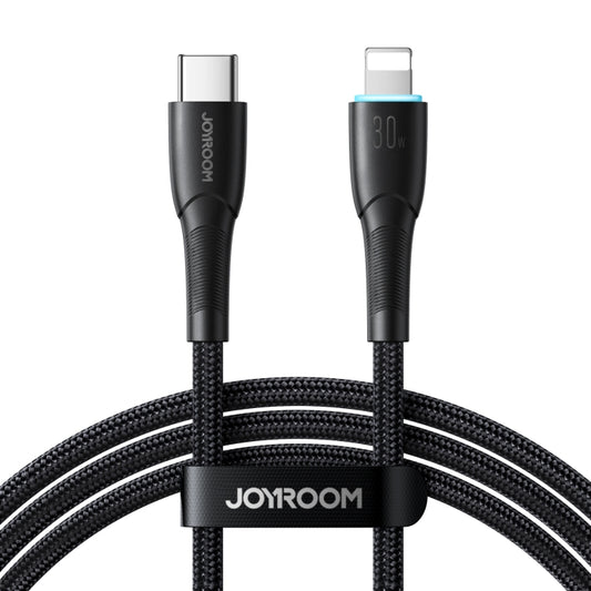 JOYROOM SA32-CL3 Starry Series 30W USB-C / Type-C to 8 Pin Fast Charging Data Cable, Length:1m(Black) - 2 in 1 Cable by JOYROOM | Online Shopping South Africa | PMC Jewellery