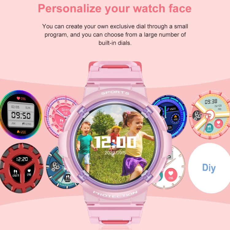 HT19 1.2 inch Round Screen IP68 Children Smart Watch, Support Sleep Monitoring(Blue) - Smart Watches by PMC Jewellery | Online Shopping South Africa | PMC Jewellery