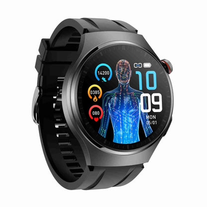 MT200 1.43 inch AMOLED IP67 Smart Call Watch, Support ECG/Body Temperature/Blood Glucose Monitoring(Black) - Smart Watches by PMC Jewellery | Online Shopping South Africa | PMC Jewellery