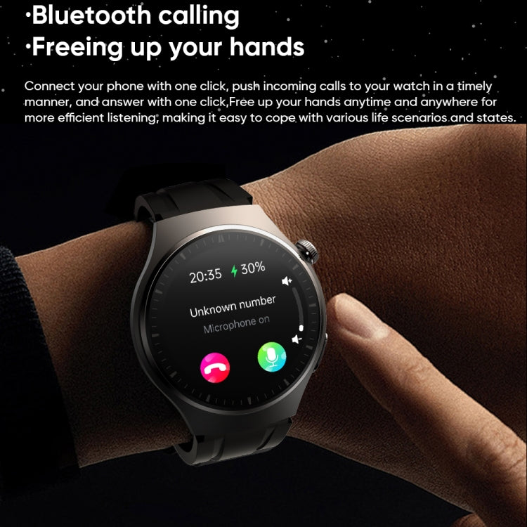 MT200 1.43 inch AMOLED IP67 Smart Call Watch, Support ECG/Body Temperature/Blood Glucose Monitoring(Blue) - Smart Watches by PMC Jewellery | Online Shopping South Africa | PMC Jewellery