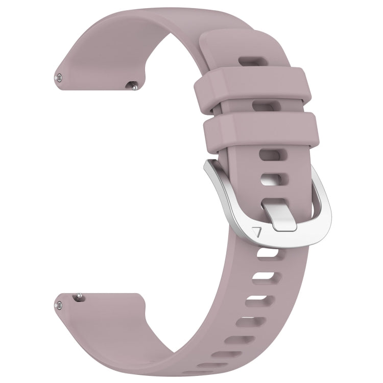 For Garmin vivoactive 5 / Active 5 20mm Silicone Watch Band(Purple) - Watch Bands by PMC Jewellery | Online Shopping South Africa | PMC Jewellery