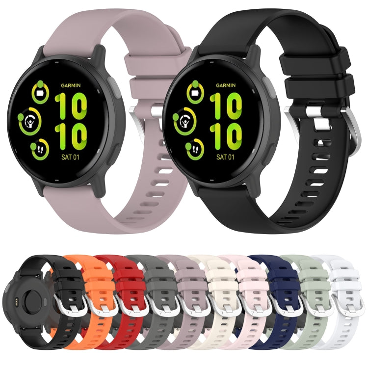 For Garmin vivoactive 5 / Active 5 20mm Silicone Watch Band(Starlight) - Watch Bands by PMC Jewellery | Online Shopping South Africa | PMC Jewellery