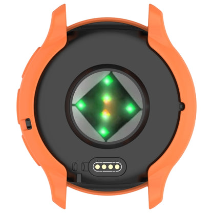 For Garmin Venu 3S Half Pack Hollow TPU Armor Watch Protective Case(Orange) - Watch Cases by PMC Jewellery | Online Shopping South Africa | PMC Jewellery