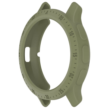 For Garmin Venu 3 Half Pack Hollow TPU Armor Watch Protective Case(Green) - Watch Cases by PMC Jewellery | Online Shopping South Africa | PMC Jewellery