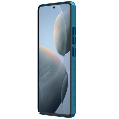 For Xiaomi Redmi K70E / Poco X6 Pro 5G NILLKIN Frosted PC Phone Case(Blue) - K70E Cases by NILLKIN | Online Shopping South Africa | PMC Jewellery