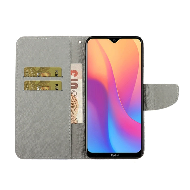 For Xiaomi Redmi 9A 3D Colored Drawing Horizontal Flip PU Leather Case with Holder & Card Slots & Wallet(Chrysanthemum) - Xiaomi Cases by PMC Jewellery | Online Shopping South Africa | PMC Jewellery