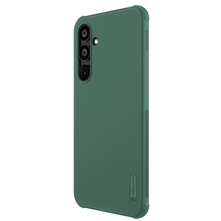 For Samsung Galaxy A55 NILLKIN Frosted Shield Pro PC + TPU Phone Case(Green) - Galaxy Phone Cases by NILLKIN | Online Shopping South Africa | PMC Jewellery