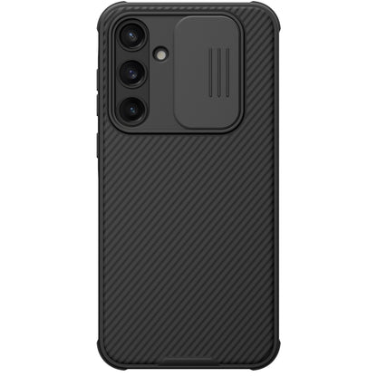 For Samsung Galaxy A35 NILLKIN Black Mirror Pro Series Camshield PC Phone Case(Black) - Galaxy Phone Cases by NILLKIN | Online Shopping South Africa | PMC Jewellery
