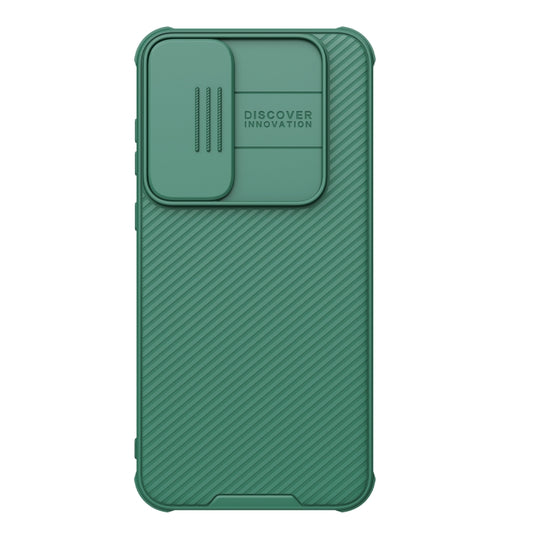 For Samsung Galaxy A55 NILLKIN Black Mirror Pro Series Camshield PC Phone Case(Green) - Galaxy Phone Cases by NILLKIN | Online Shopping South Africa | PMC Jewellery