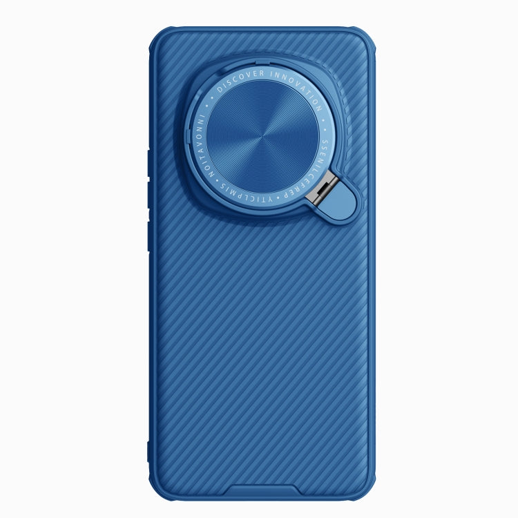 For Honor Magic6 Pro NILLKIN CamShield Prop CD Texture Mirror Phone Case(Blue) - Honor Cases by NILLKIN | Online Shopping South Africa | PMC Jewellery