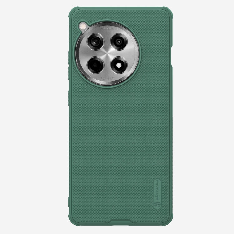 For OnePlus Ace 3 / 12R NILLKIN Frosted Shield Pro Magnetic Phone Case(Green) - OnePlus Cases by NILLKIN | Online Shopping South Africa | PMC Jewellery