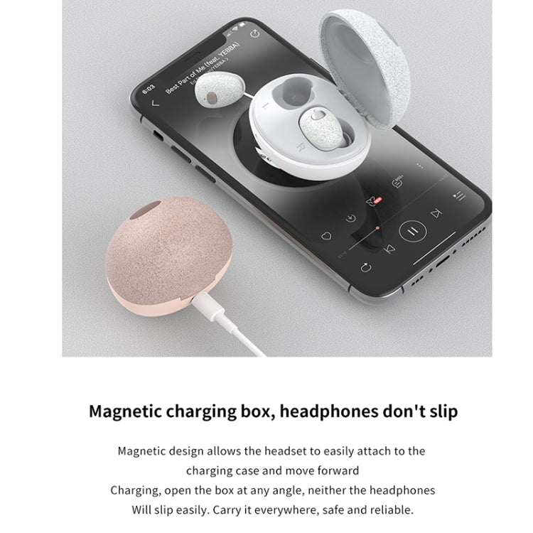 Calante T2S 5D Sound Effect Bluetooth 5.0 Wireless Bluetooth Earphone with Magnetic Charging Box, Support Call & Siri(White) - Bluetooth Earphone by Galante | Online Shopping South Africa | PMC Jewellery