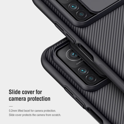 For Xiaomi 10T 5G / 10T Pro 5G / K30s NILLKIN Black Mirror Series PC Camshield Full Coverage Dust-proof Scratch Resistant Phone Case(Black) - Xiaomi Cases by NILLKIN | Online Shopping South Africa | PMC Jewellery