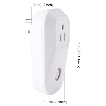 Sonoff S20 WiFi Smart Power Plug Socket Wireless Remote Control Timer Power Switch, Compatible with Alexa and Google Home, Support iOS and Android, US Plug - Smart Socket by Sonoff | Online Shopping South Africa | PMC Jewellery