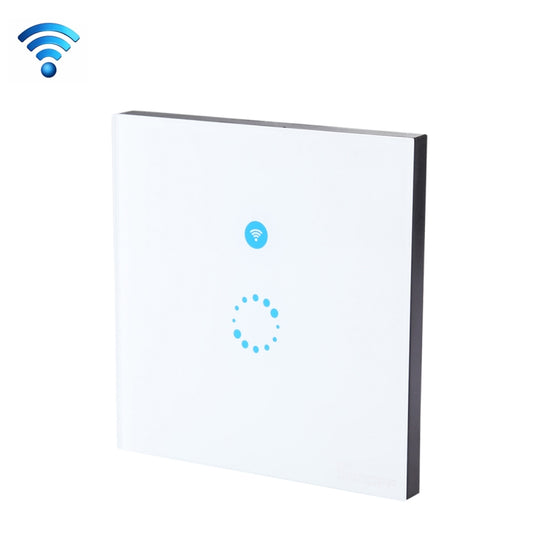 Sonoff  Touch 86mm 1 Gang Tempered Glass Panel Wall Switch Smart Home Light Touch Switch, Compatible with Alexa and Google Home, AC 90V-250V 400W 2A - Smart Socket by PMC Jewellery | Online Shopping South Africa | PMC Jewellery