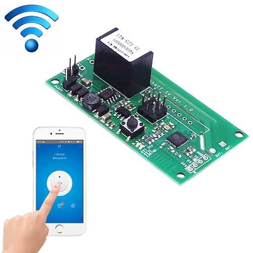 Sonoff SV 10A Single Channel WiFi Wireless Remote Timing Smart Switch Relay Module Works with Alexa and Google Home, Support iOS and Android, DC 5V-24V - Home Automation Modules by Sonoff | Online Shopping South Africa | PMC Jewellery