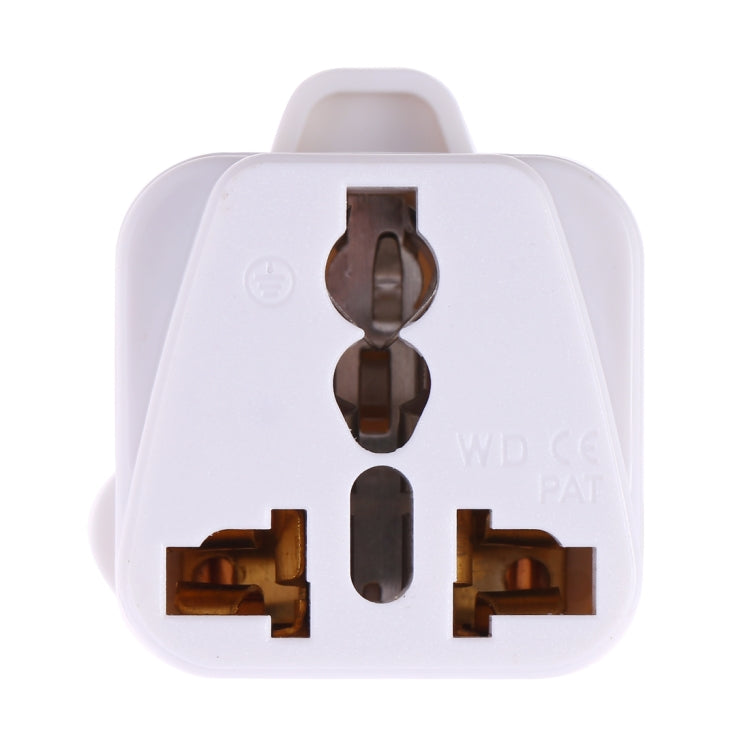 Portable Universal Socket to (Large) South Africa Plug Power Adapter Travel Charger (White) - Plug Adaptor by PMC Jewellery | Online Shopping South Africa | PMC Jewellery