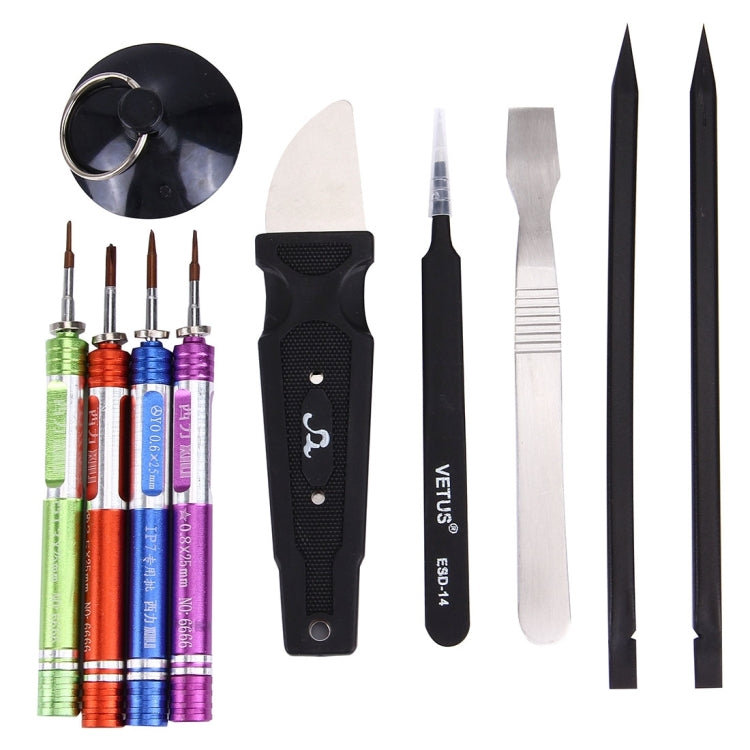 Appropriative Professional Screwdriver Repair Open Tool Kit with Roll Leather Bag For iPhone 7 & 7 Plus - Tool Kits by PMC Jewellery | Online Shopping South Africa | PMC Jewellery