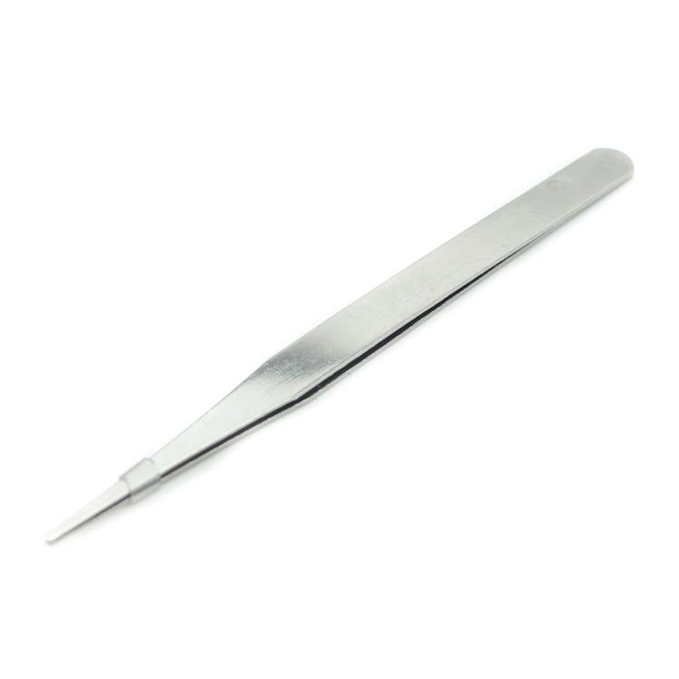 JIAFA JF-603 Straight Tip Tweezers(Silver) - Tweezers by JIAFA | Online Shopping South Africa | PMC Jewellery