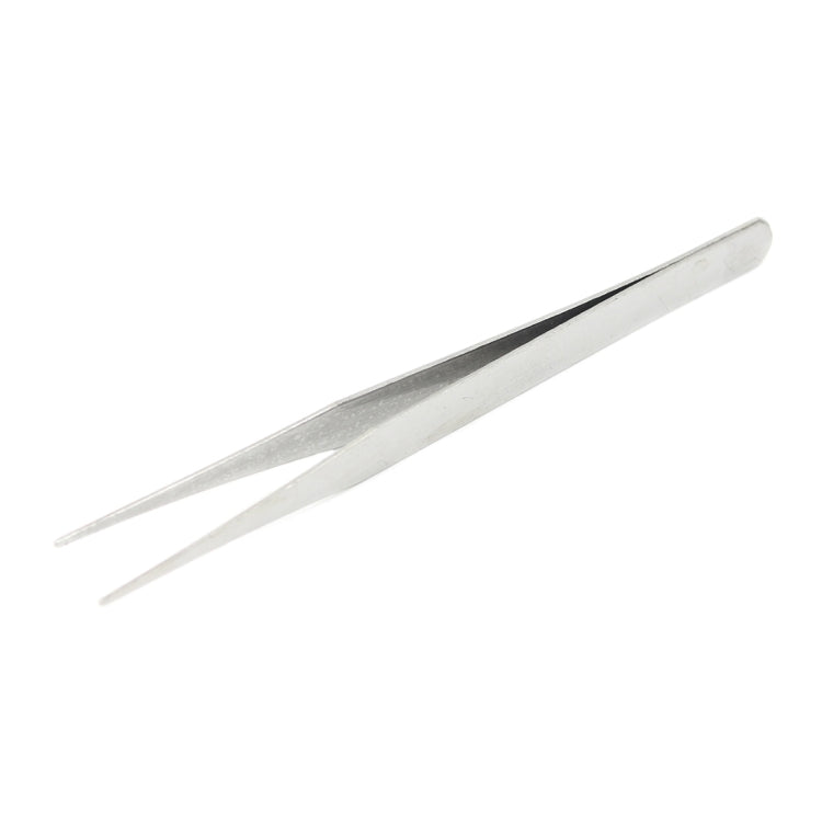 JIAFA JF-603 Straight Tip Tweezers(Silver) - Tweezers by JIAFA | Online Shopping South Africa | PMC Jewellery