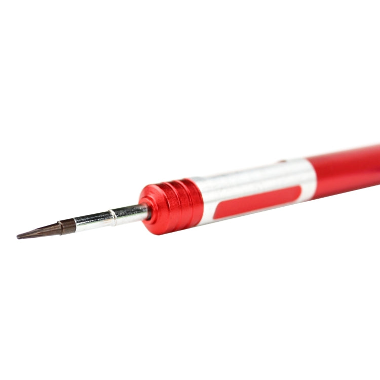 608-0.8 Pentalobe 0.8 Screwdriver for iPhone Charging Port Screws(Red) - Screwdriver by JIAFA | Online Shopping South Africa | PMC Jewellery