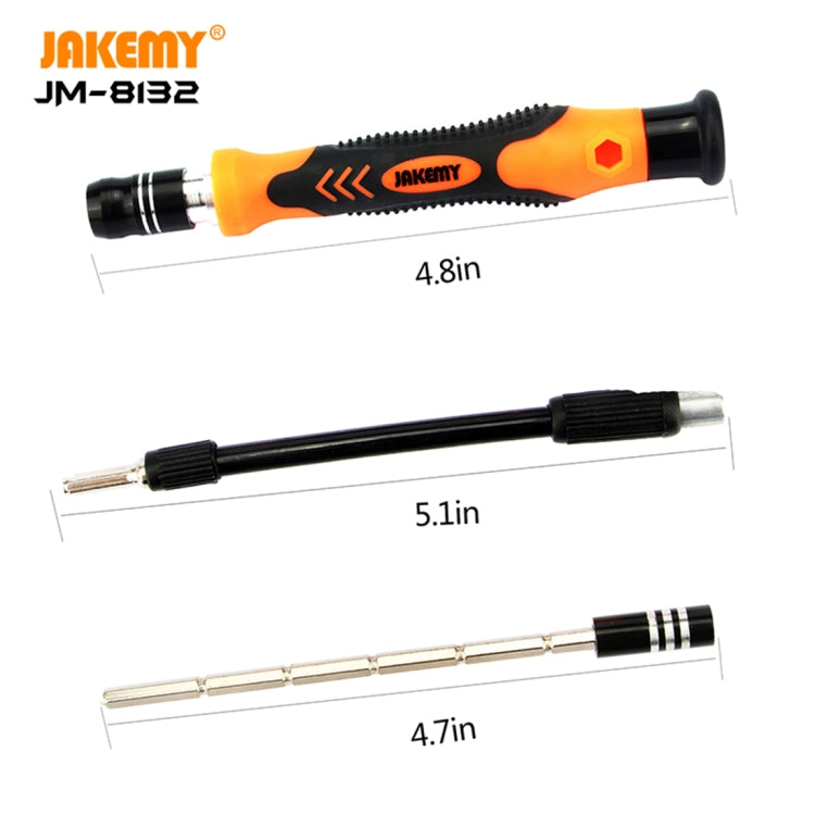 JAKEMY JM-8132 45 in 1 Precision Screwdriver Tool Set - Screwdriver Set by JAKEMY | Online Shopping South Africa | PMC Jewellery